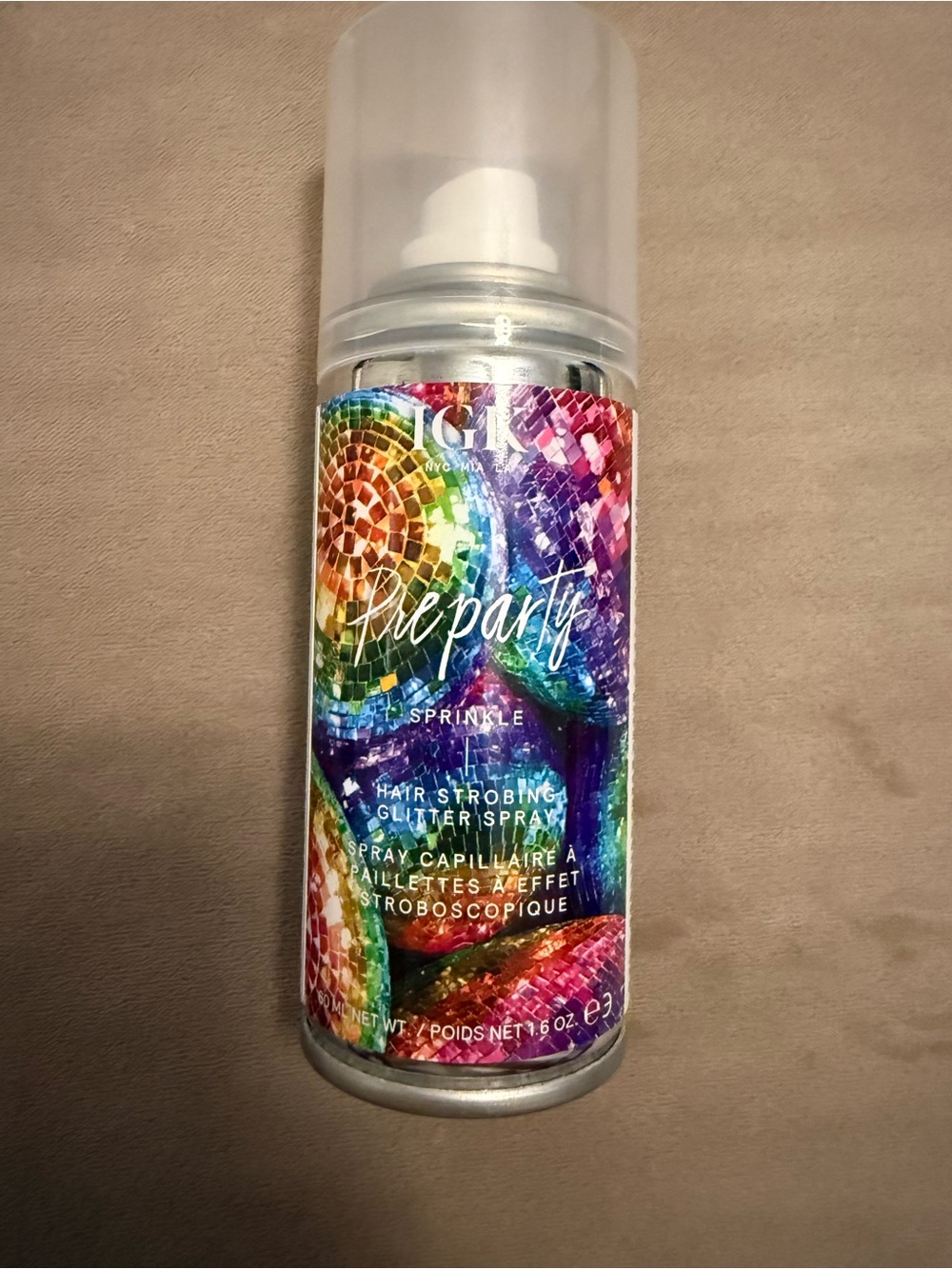 IGK Preparty Multicolor Sprinkle Hair Glitter Spray 1.6 oz